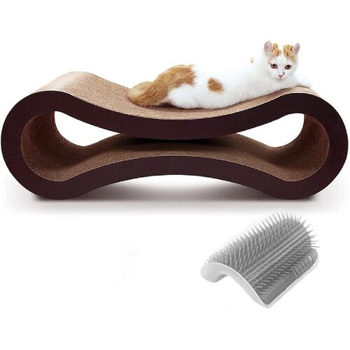 Tucker Murphy Pet™ Cat Scratcher Cardboard, Scratching Pad House Bed